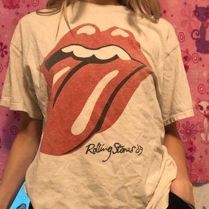 rolling stones tee brandy melville